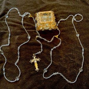 Wedding Couple Rosary & Box